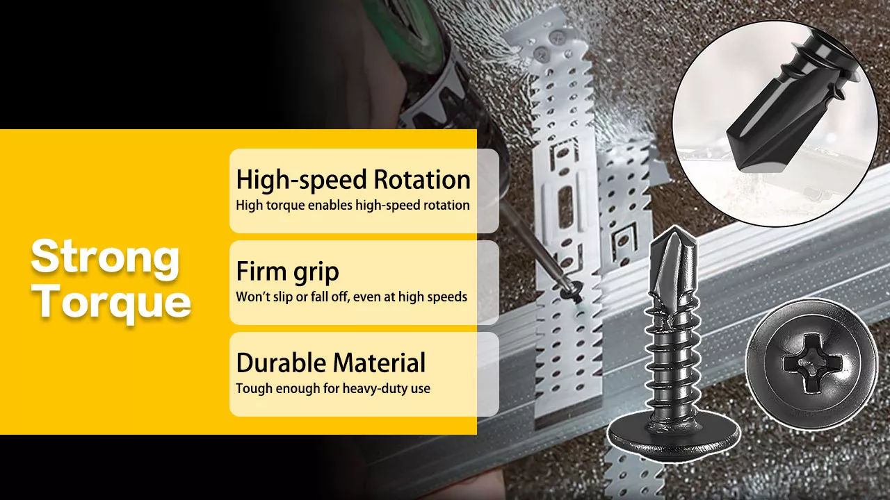 Truss Head Self-Drilling Screws.