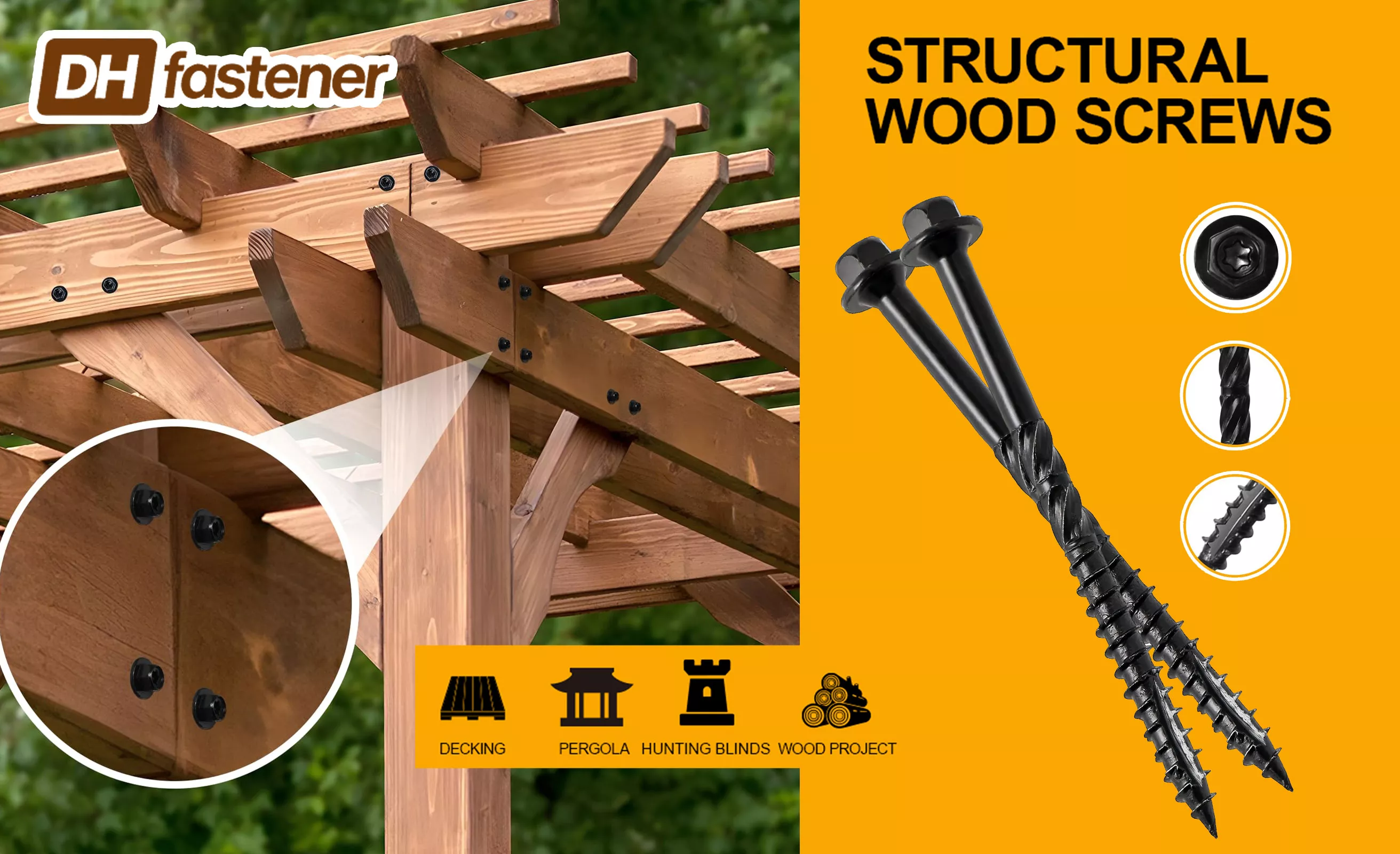 Structural Wood Screws