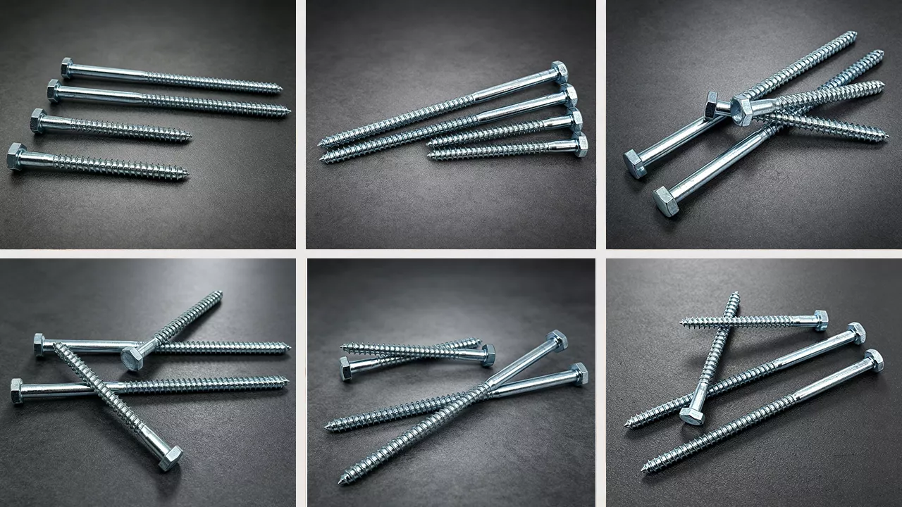 Hex Head Zinc Plated Lag Screw