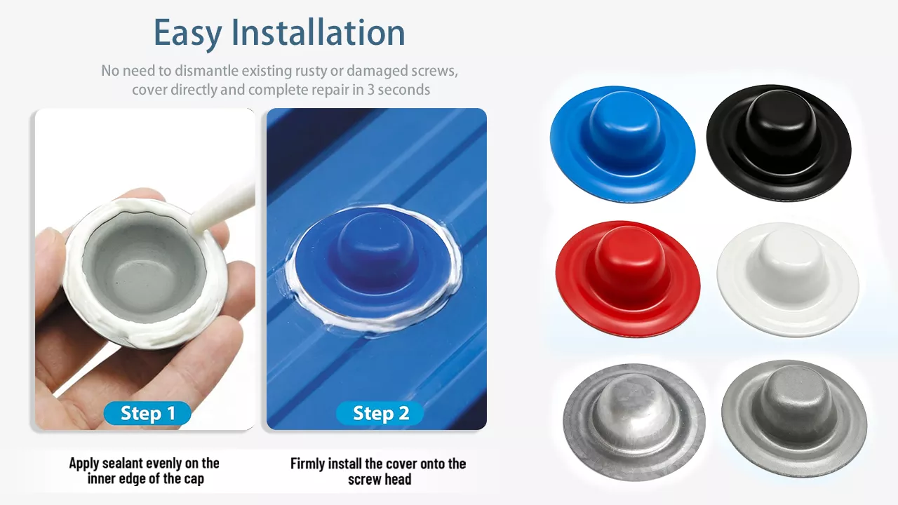 Galvalume Steel Screw Cap